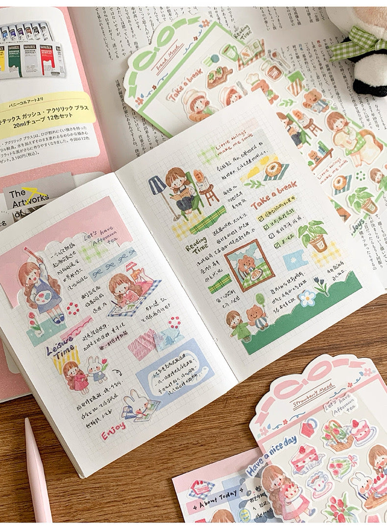 zZoton Molinta | Today’s Thoughts Sticker Sheet Series