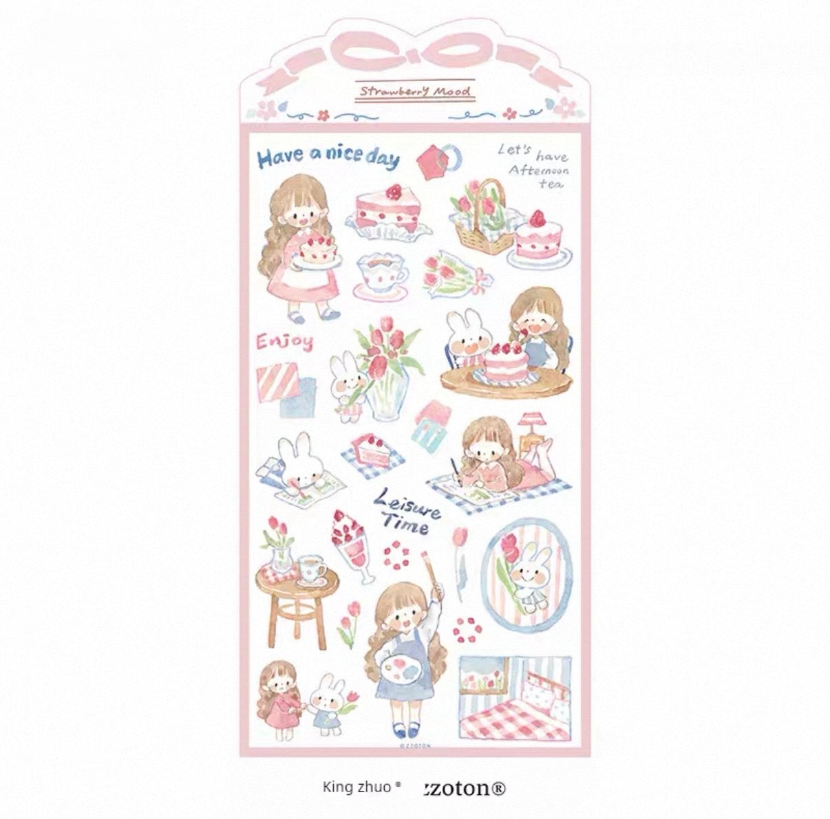 zZoton Molinta | Today’s Thoughts Sticker Sheet Series