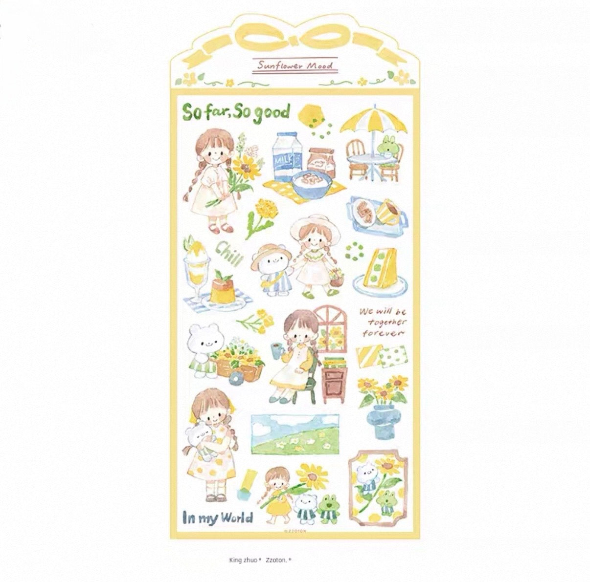 zZoton Molinta | Today’s Thoughts Sticker Sheet Series