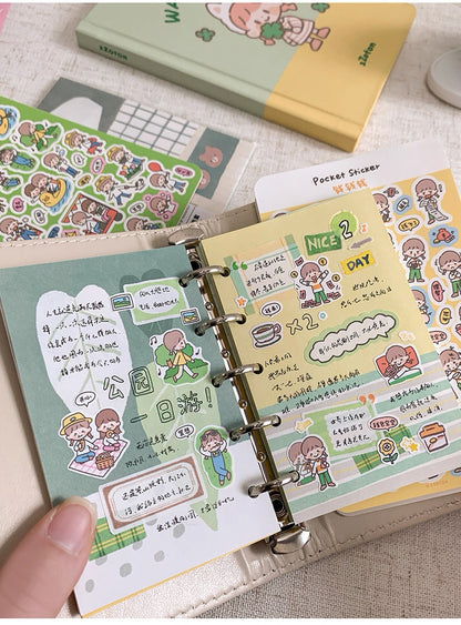 zZoton Molinta | Pocket Sticker Sheet - Daily Life Series
