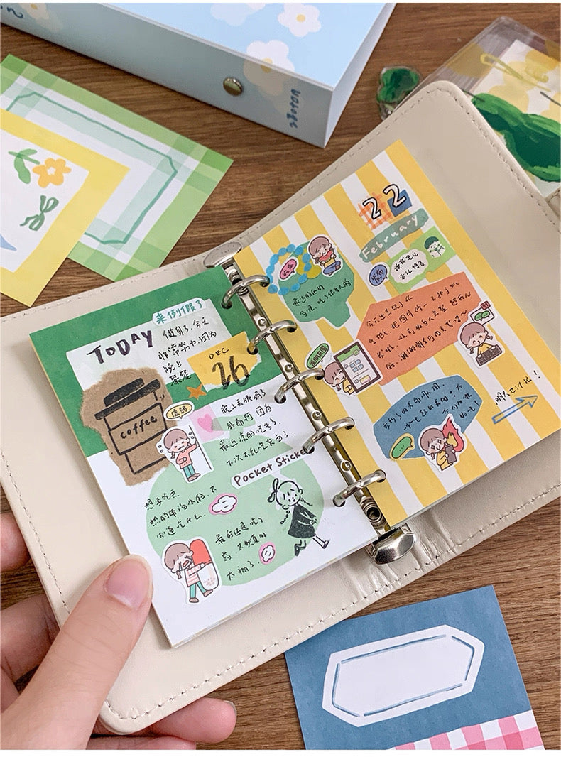 zZoton Molinta | Pocket Sticker Sheet - Daily Life Series