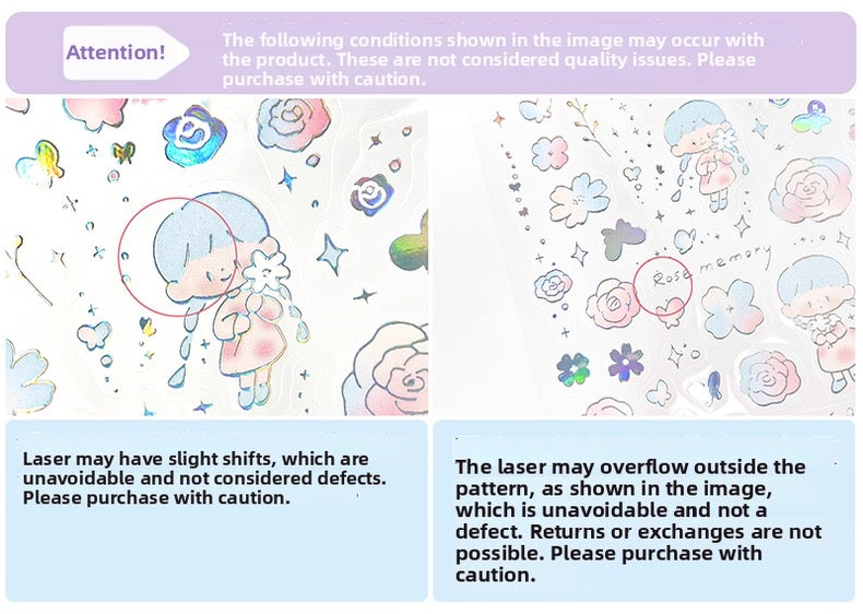 zZoton Molinta | Shimmer Sticker Sheet