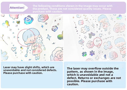 zZoton Molinta | Shimmer Sticker Sheet