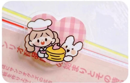 zZoton Molinta | Acrylic Journal Clips - Chef With a Heart