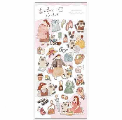 Mind Wave With That Girl Sticker Sheet