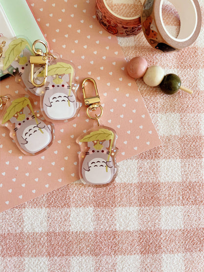 Cherry Rabbit | Studio Ghibli: Totoro Keychain