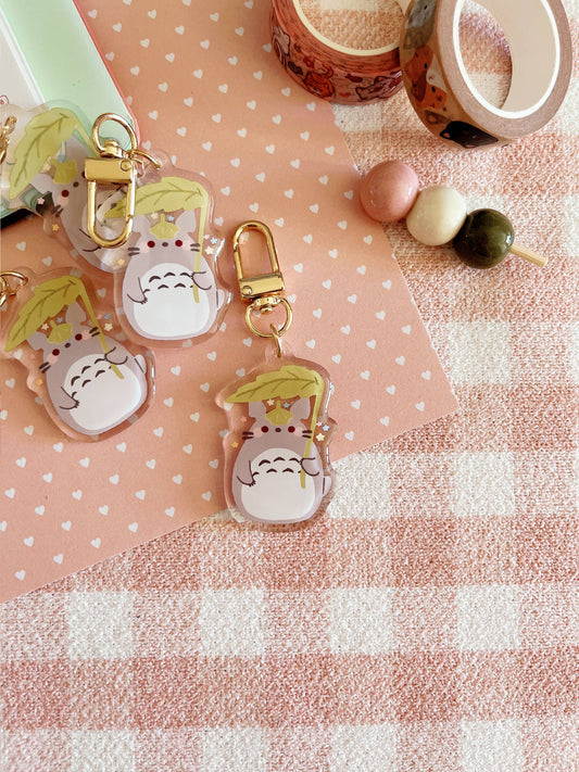 Cherry Rabbit | Studio Ghibli: Totoro Keychain
