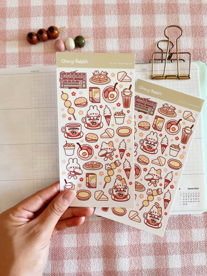 Cherry Rabbit | Hong Kong Trip Sticker Sheet no.127