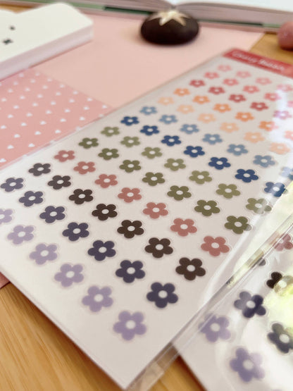Cherry Rabbit | Deco Flowers Sticker Sheet no.136